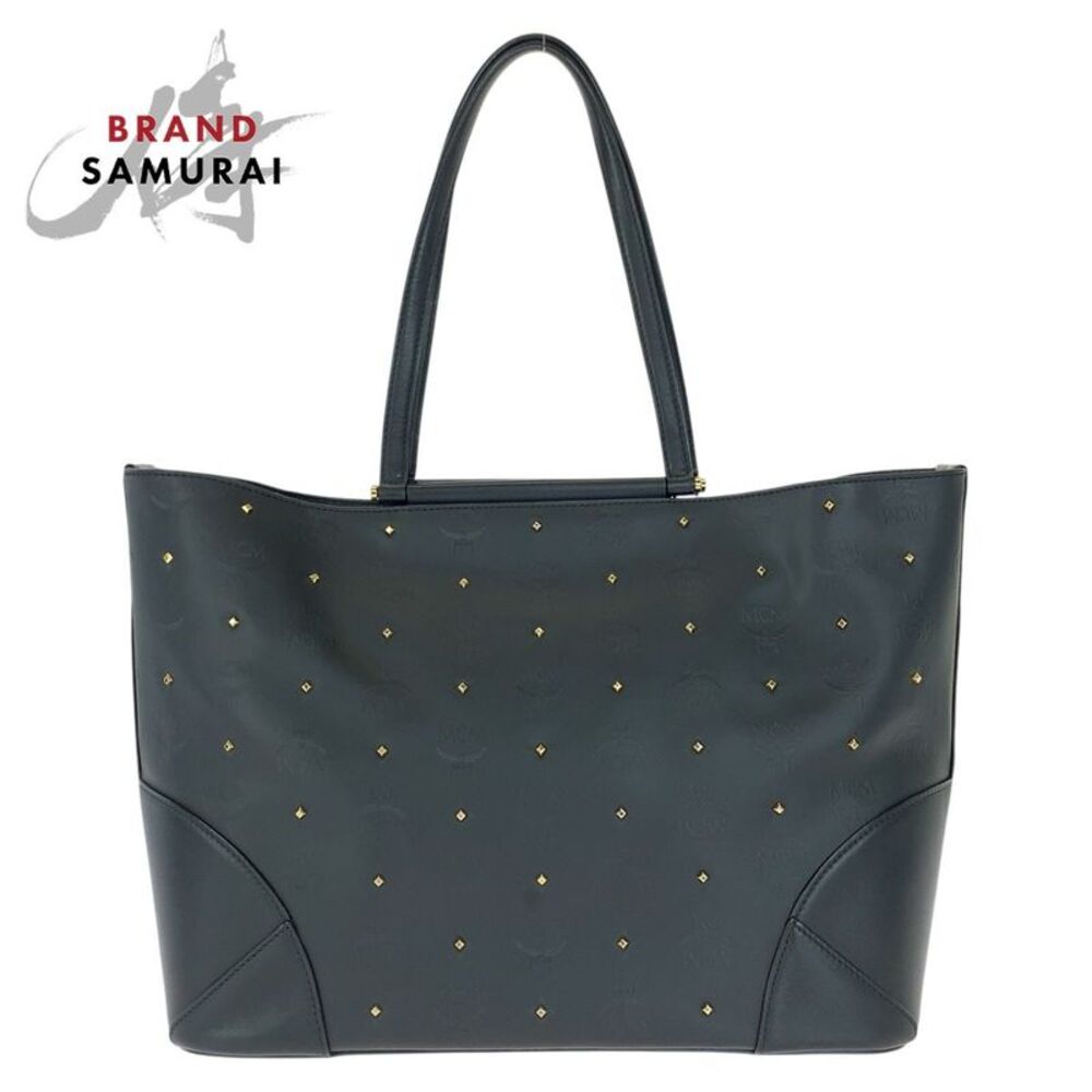 MCM Claudia PVC Leather Tote Bag